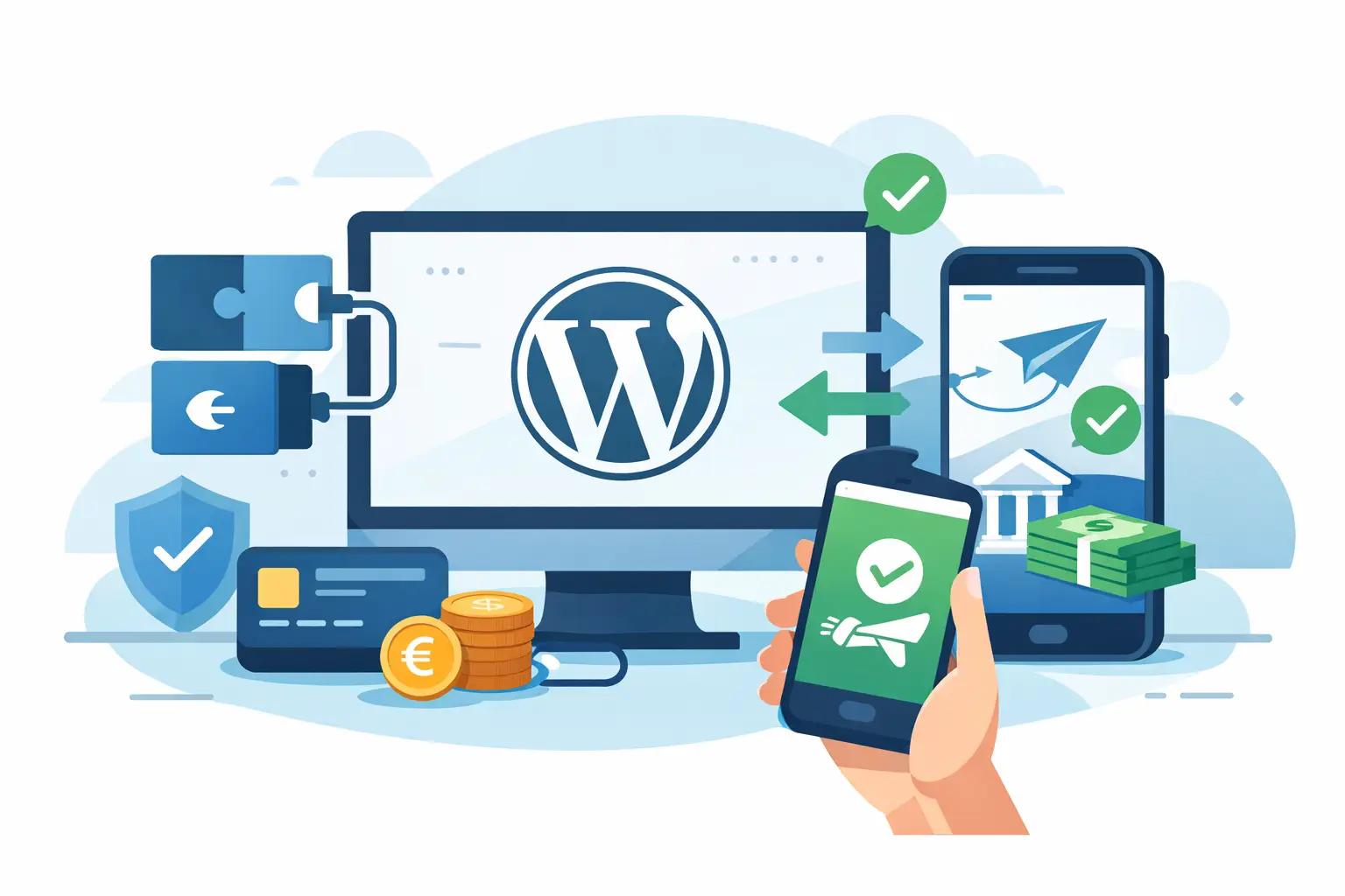 Plugin Bizum WordPress para cobrar con control