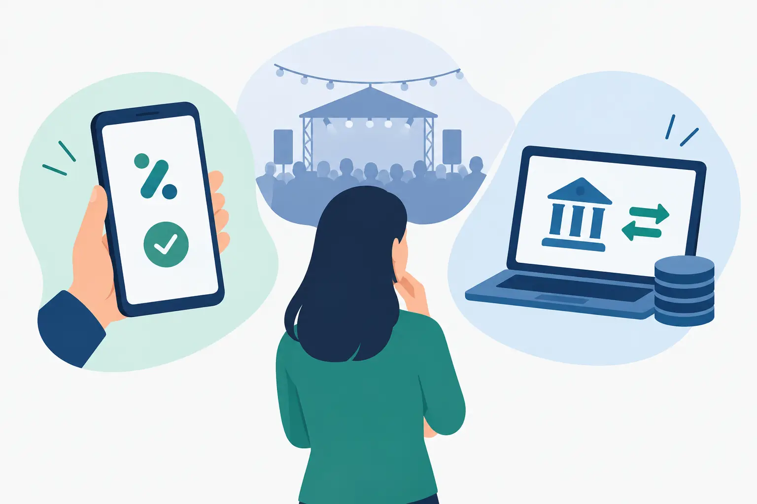 Bizum vs transferencia para eventos: cuál elegir